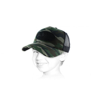 trucker camo noir Von Dutch Trucker Kid Camo black